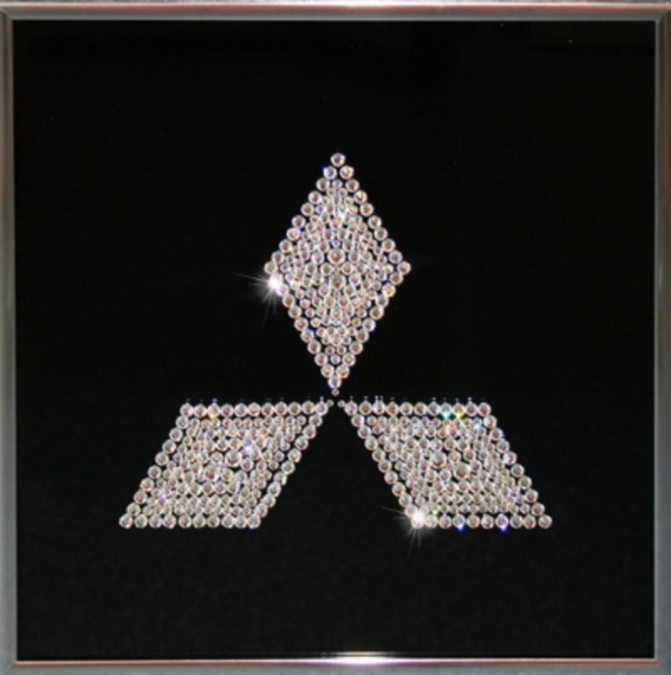 Картина Мицубиси с кристаллами Swarovski (1461)