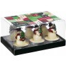 Набор декоративных свечей festive snowman из коллекции new year essential, 6 шт. (78326)
