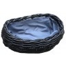 Корзина TMD- Basket 24, Ротанг, Black, ROOMERS FURNITURE