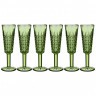 Набор бокалов для шампанского "графика" 6шт. серия "muza color" 150 мл высота=20 см. Lefard (694-007)