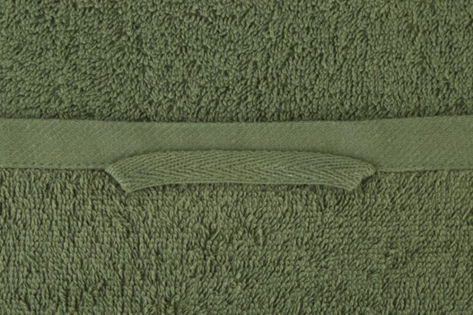 Полотенце махровое 40х70, "олива"100%х\б, зелёный SANTALINO (850-330-93)