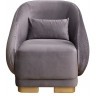 Кресло Palazzo серое Ром504+Ром504 81*81*79см (TT-00012933)