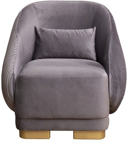 Кресло Palazzo серое Ром504+Ром504 81*81*79см (TT-00012933)