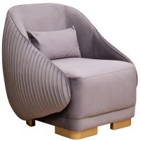 Кресло Palazzo серое Ром504+Ром504 81*81*79см (TT-00012933)