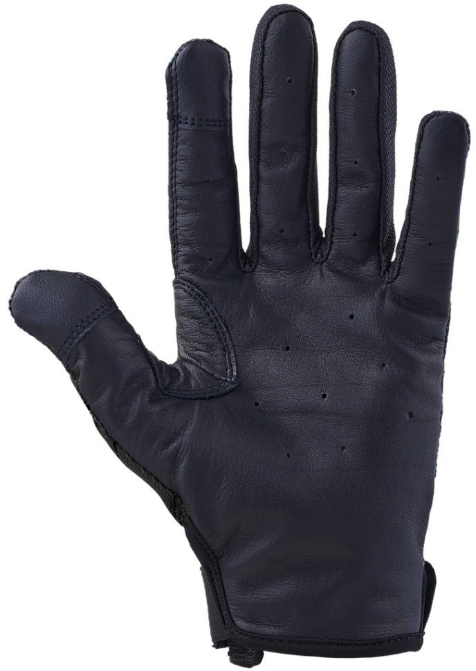 Перчатки для фитнеса WG-104, с пальцами, черный/красный (1526822)