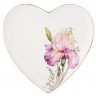 Тарелка lefard "irises" сердце  21,5*2 см (590-364)