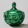 Блюдо с крышкой "elegia" emerald 12х12 см Lefard (695-075)