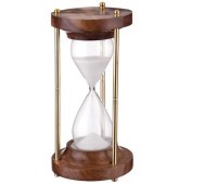 Часы песочные диаметр=7 см. высота=14 см. время = 3мин 28сек Lefard (877-422)