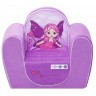 Бескаркасное (мягкое) детское кресло "Фея", цв. Сиреневый (PCR316-01)