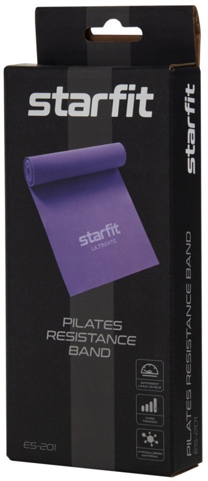 Лента для пилатеса Starfit ES-201 1200x150x0,55 мм, синий пастель (2103775)