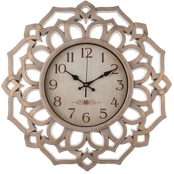 Часы настенные кварцевые "italian style" 46*46*4,5 см. циферблат диаметр=22 см. Lefard (220-180)