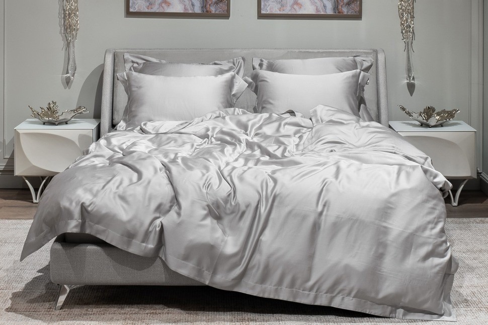 Пододеяльник Сопрано серый 145*210 (TT-00010324)