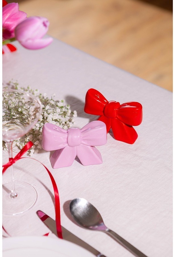 Набор из солонки и перечницы bow (78579)