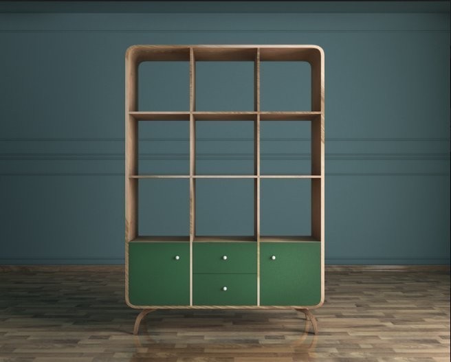 Стеллаж Ellipse арт EL13G-ET