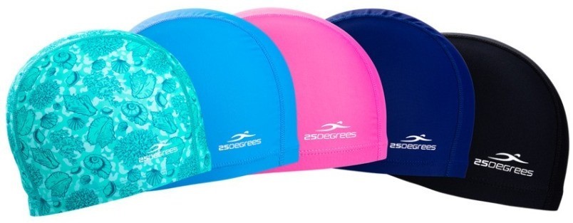 Шапочка для плавания 25DEGREES Essence Black, полиамид (2103853)