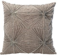 Подушка с бисером &quot;Лучи&quot; серебро 45*45см (TT-00006725)