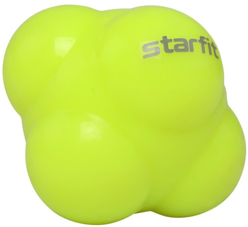 Мяч реакционный RB-301, силикагель, ярко-зеленый (1041687)