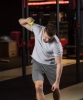 Мяч реакционный RB-301, силикагель, ярко-зеленый (1041687)