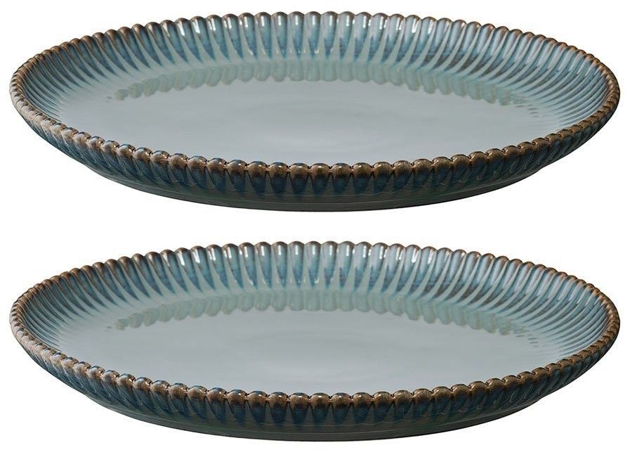 Набор из двух тарелок темно-серого цвета из коллекции kitchen spirit, 26 см (73618)