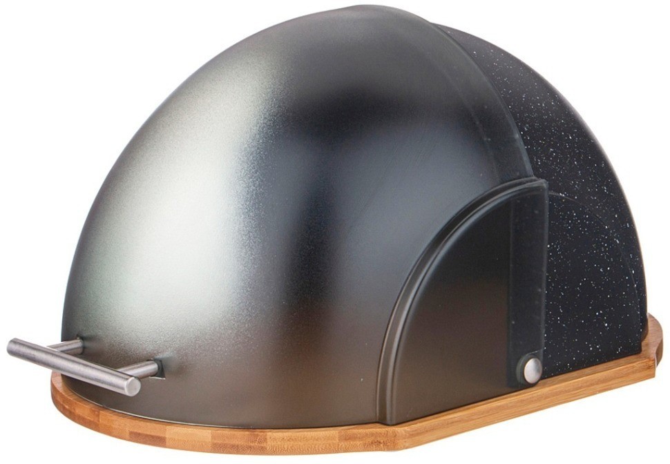 Хлебница agness деревянная с пластиковой крышкой 36*26*20 см (938-073)