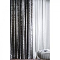 Портьера TRENTO серая  275*260см (TT-00008876)