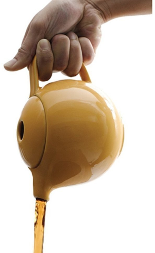 Чайник C097-32AYE, фарфор, Yellow, LOVERAMICS