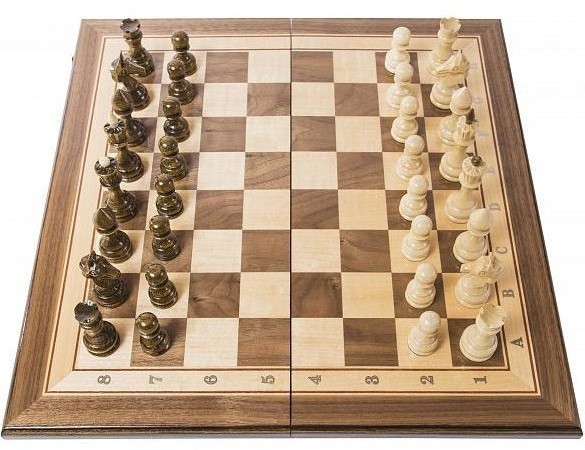 Шахматы Турнирные-1 инкрустация 40, AZ106, Zeynalyan (22314)