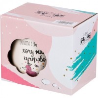 Кружка &quot;жить кучеряво&quot; 320мл Lefard (420-058)