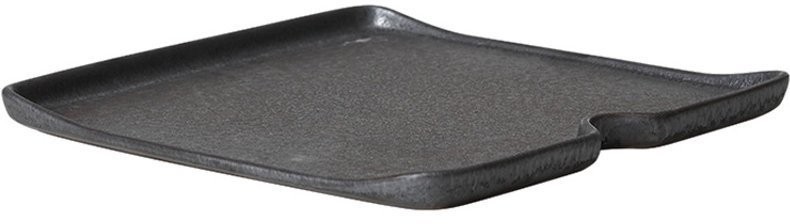 Тарелка L9265-M1, каменная керамика, black, ROOMERS TABLEWARE