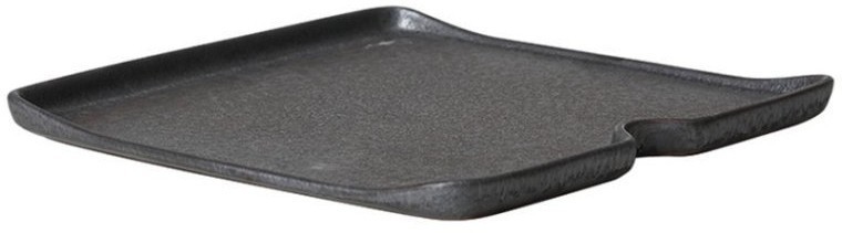 Тарелка L9265-M1, каменная керамика, black, ROOMERS TABLEWARE