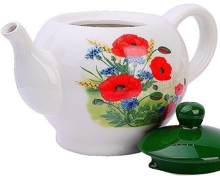Заварочный чайник 950мл Цветущие Маки LORAINE (60269)