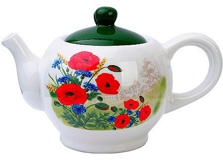 Заварочный чайник 950мл Цветущие Маки LORAINE (60269)