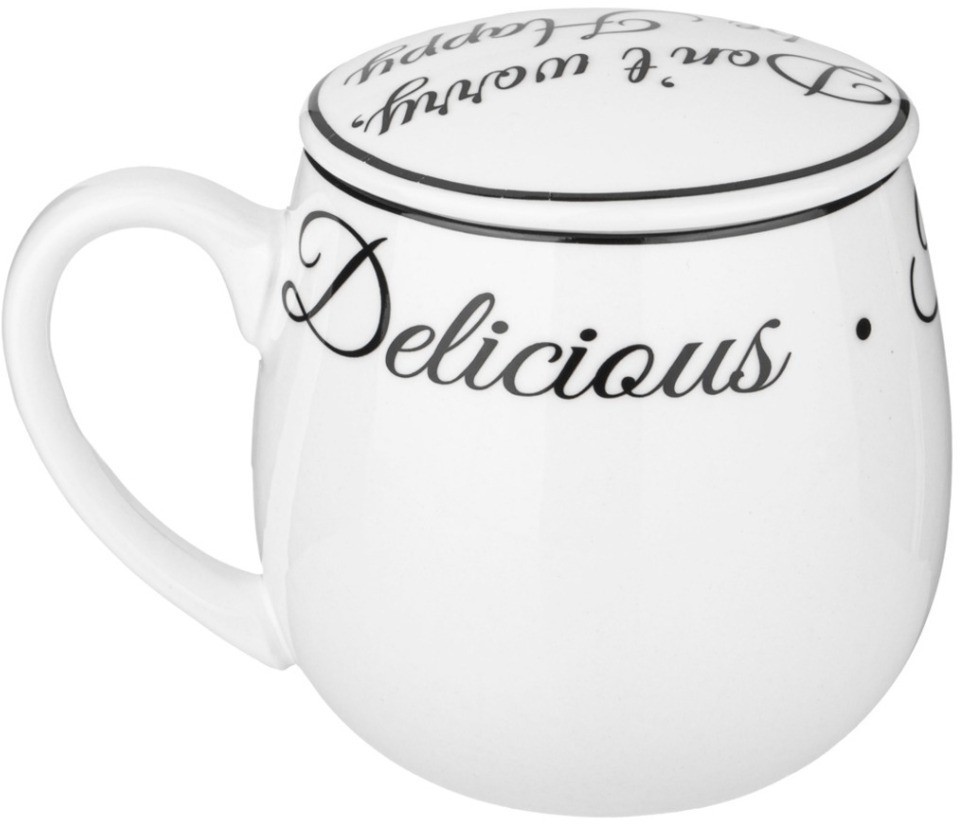 Кружка заварочная lefard bon appetit с металл. ситом и фарфор. крышкой 420 мл (87-286)