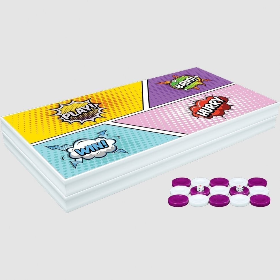 Нарды Поп-Арт XXL, Турция, Yenigun (46048)