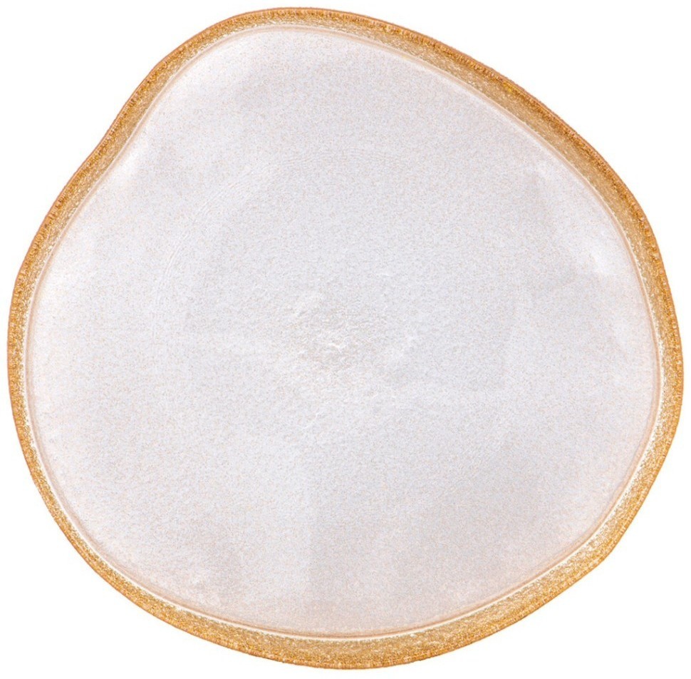 Тарелка сервировочная "bohemia" white 21см АКСАМ (339-440)