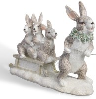 Статуэтка &quot;крольчиха с крольчатами&quot; 24х8х16,5 см Lefard (162-1319)