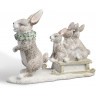 Статуэтка "крольчиха с крольчатами" 24х8х16,5 см Lefard (162-1319)