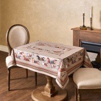 Скатерть &quot;passage&quot; 110х140см ,капучино,100% хлопок с пропиткой,твил Lefard (850-760-20)