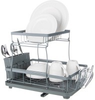 Сушилка для посуды серая 43*30*31 см (кор-6шт) Agness (917-104)