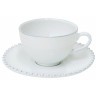 Чайная пара PECS04-WHI(PECS04-02202F), 17.1, керамика, white, Costa Nova