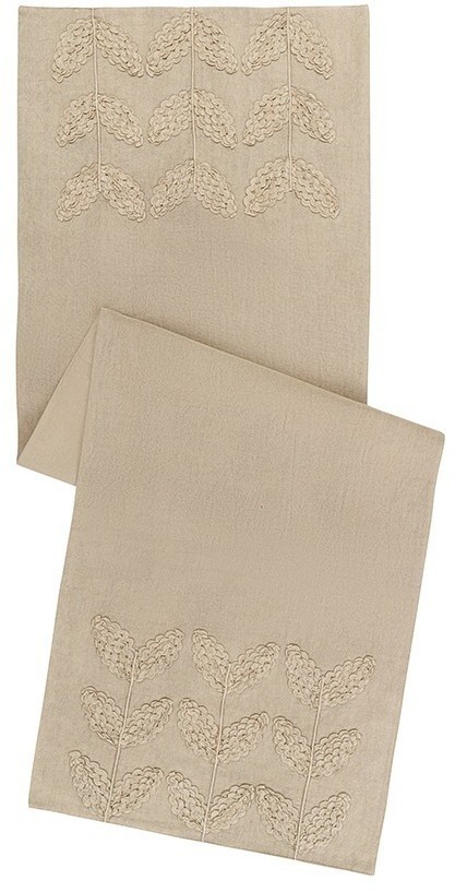 Дорожка на стол desert leaf из коллекции essential, 45х150 см (79768)