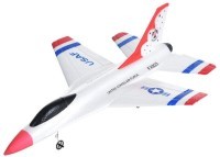 Радиоуправляемый самолет для начинающих F16 FIGHTER 2.4G (FX823)