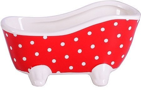 Подставка для губки Красный Узор LORAINE (30689)