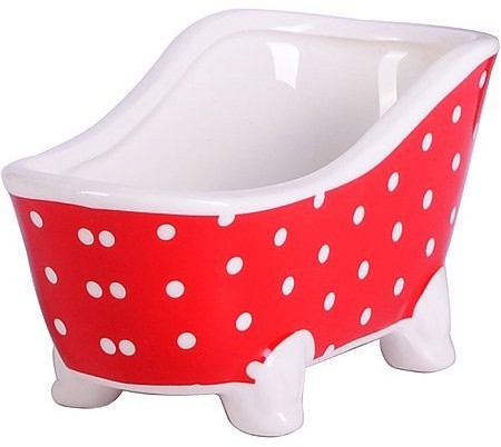 Подставка для губки Красный Узор LORAINE (30689)