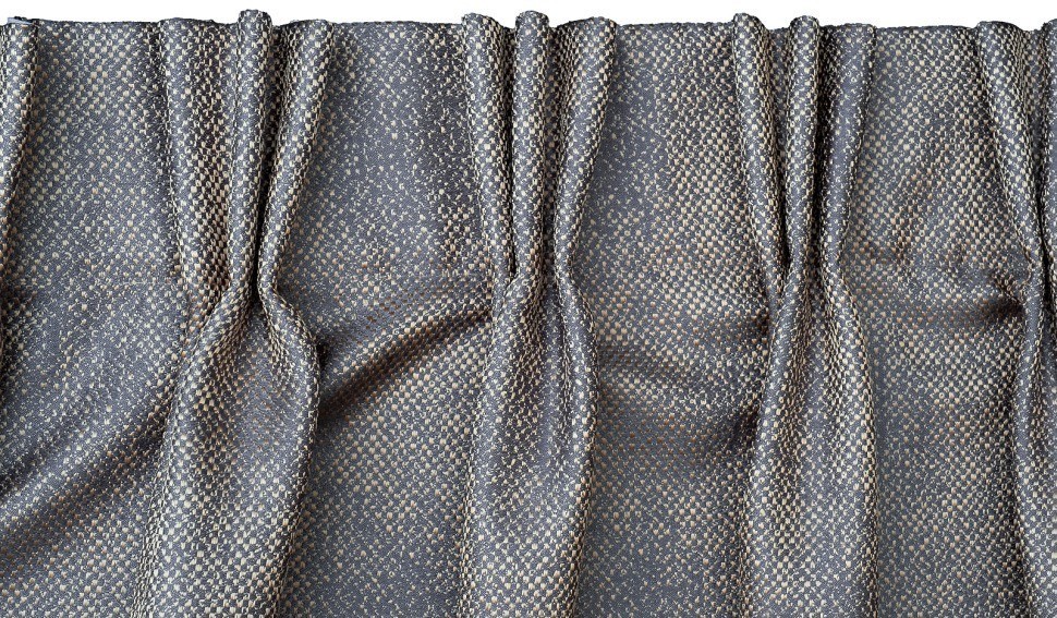 Портьера FIJI бирюзовая 275*260см (TT-00016719)