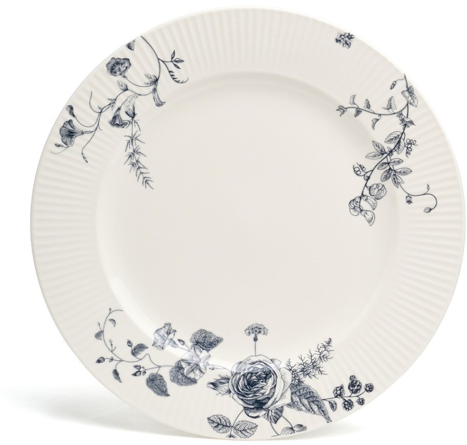 Тарелка обеденная lefard "blue garden" 27 см (191-346)