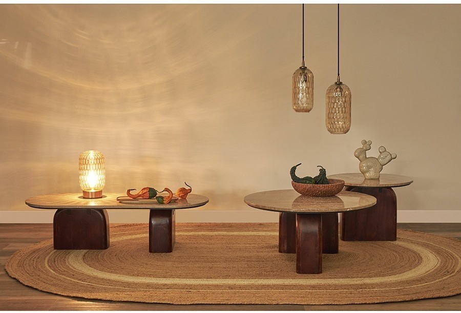 Светильник подвесной mystic aura, D14 см, янтарно-золотой (76541)