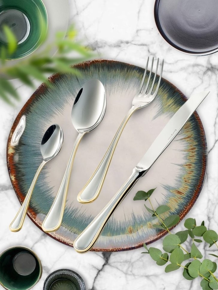 EME Набор для салата IMPERO GOLD DECOR 2 шт C03IM/OR