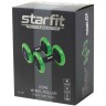 Ролики для пресса раздельные STARFIT RL-107, черный/ярко-зеленый (1121617)