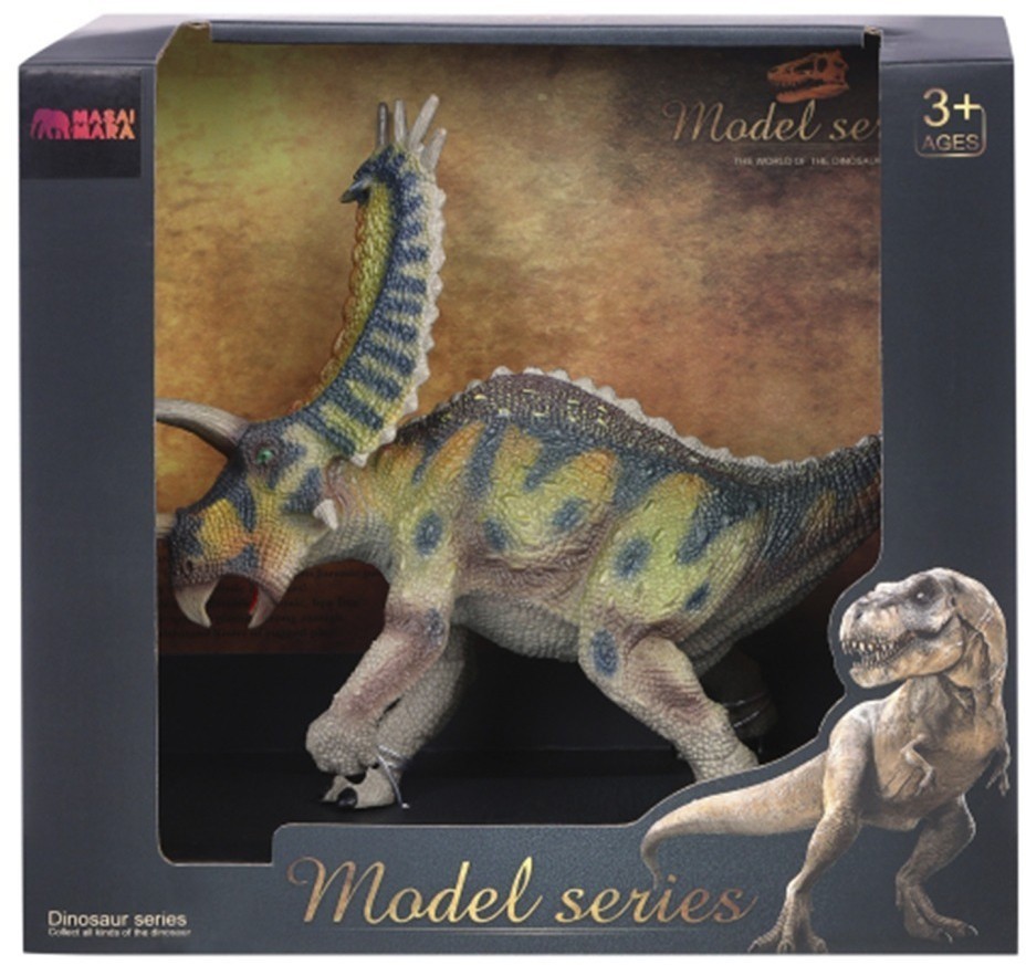 Игрушка динозавр серии "Мир динозавров" - Фигурка Пентацератопс (MM216-088)